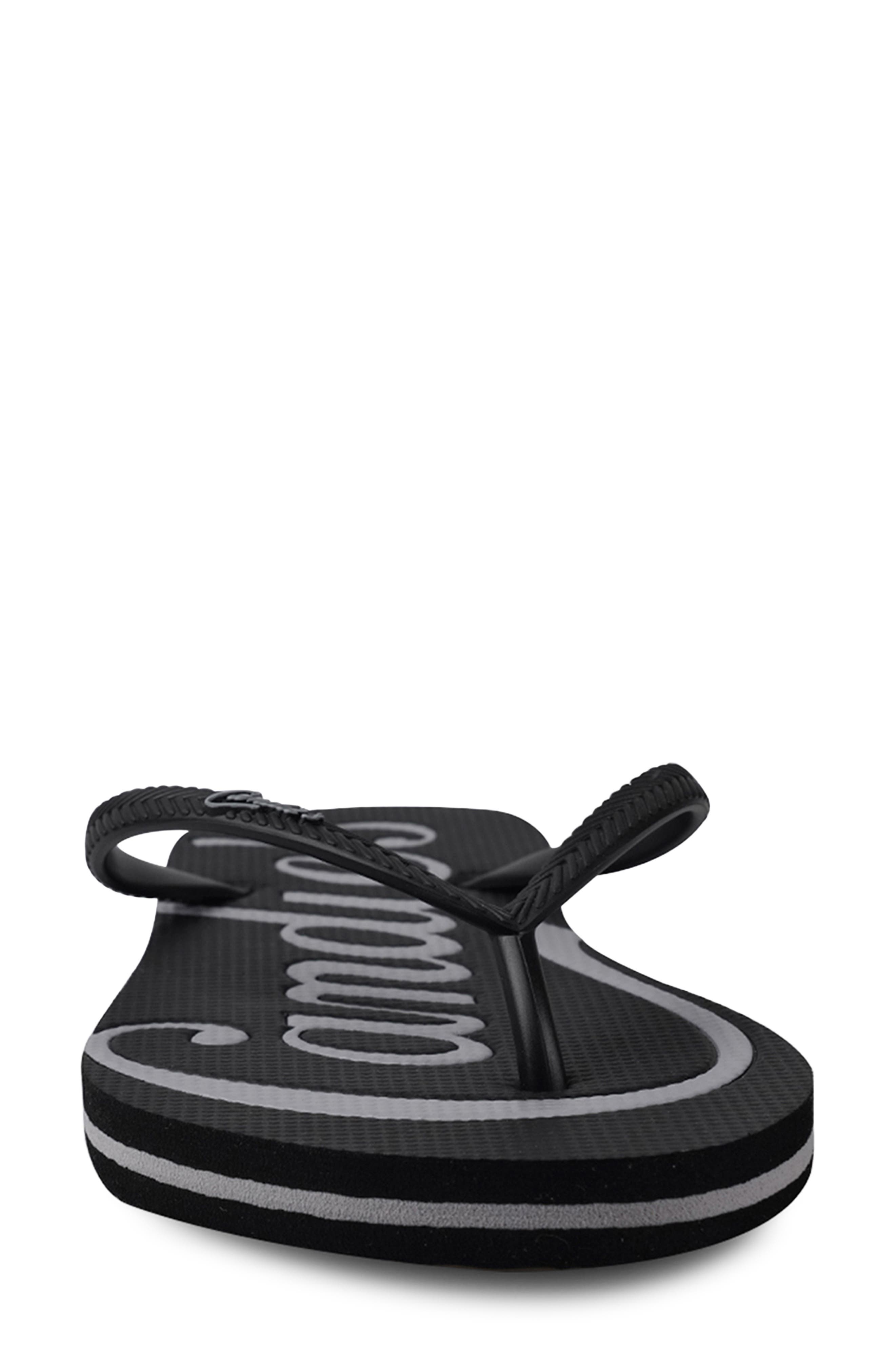 Candie's Reedley Flip Flop, Alternate, color, Black