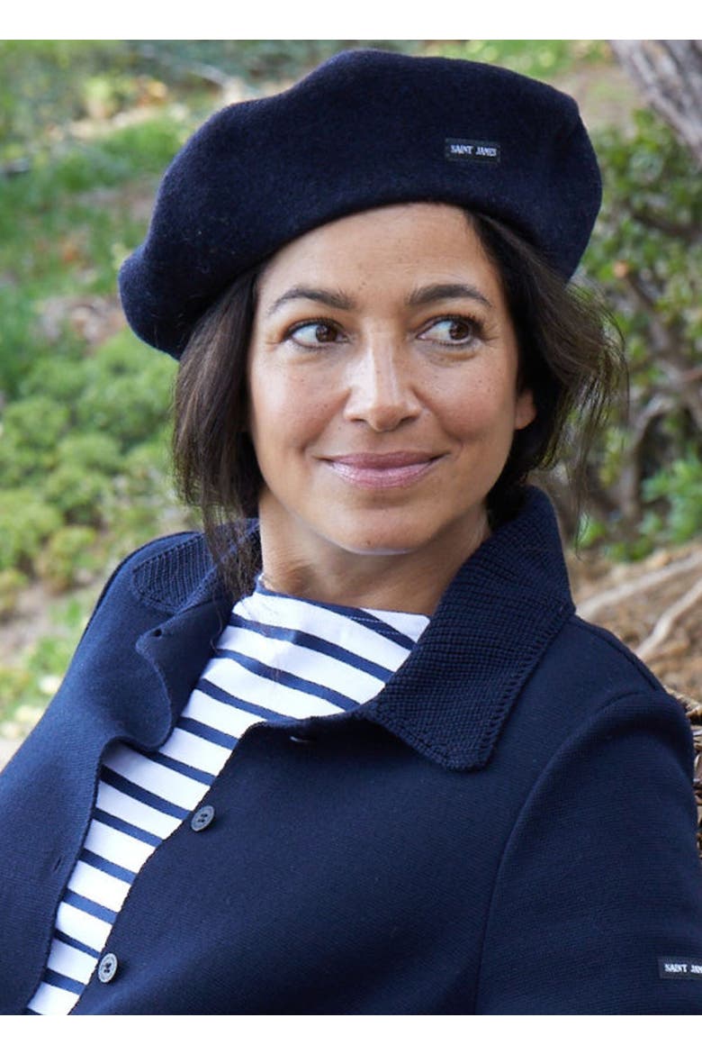 BERET FRANCE, Alternate, color, Navy
