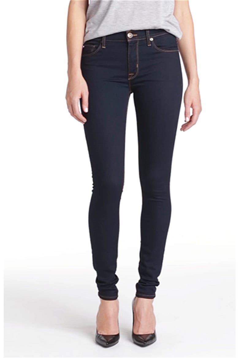 'Nico' Super Skinny Jeans, Alternate, color, STORM