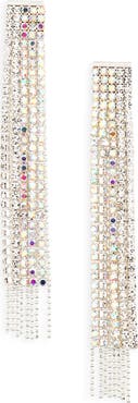 Tasha Crystal Fringe Drop Earrings