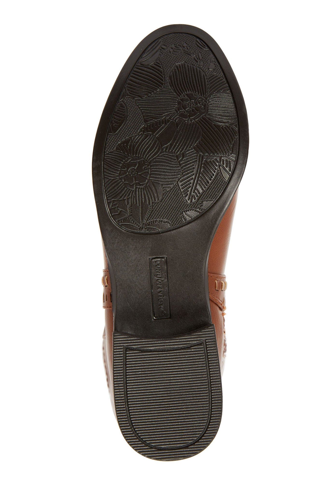 Comfortview The Malina Wide Calf Boot, Alternate, color, Black