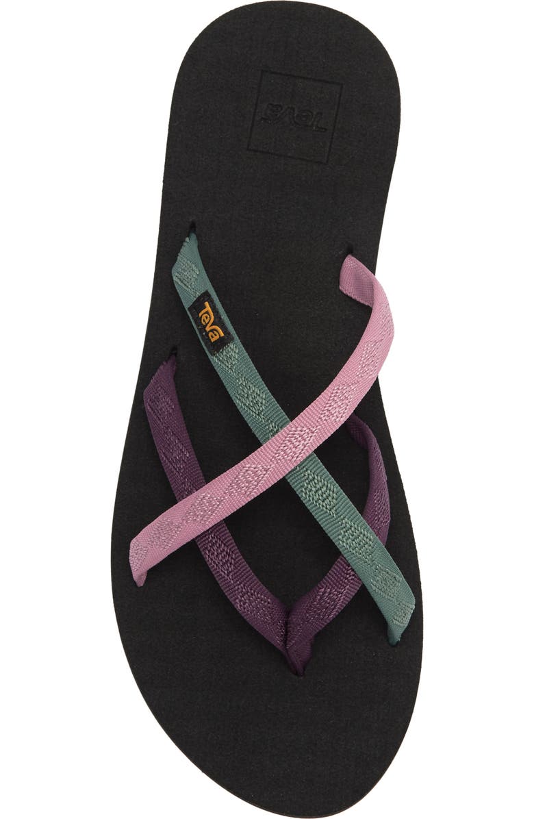 Teva 'Olowahu' Sandal, Alternate, color, Lilas Multi