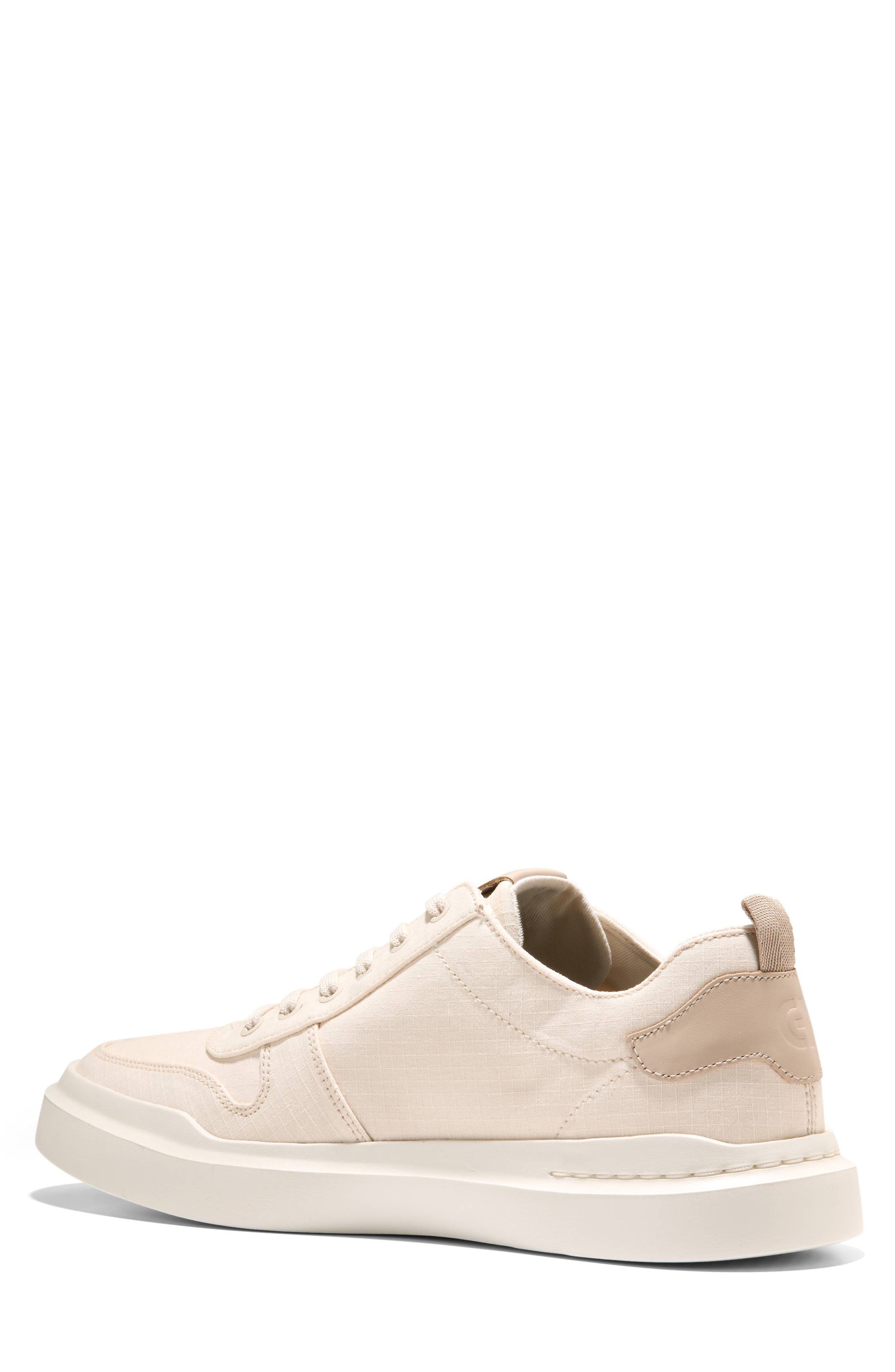 Cole Haan GrandPro Rally Canvas Court Sneaker, Alternate, color, Birch Beige / Light Sesame