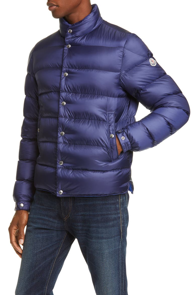Piriac Down Puffer Jacket, Main, color, DARK BLUE