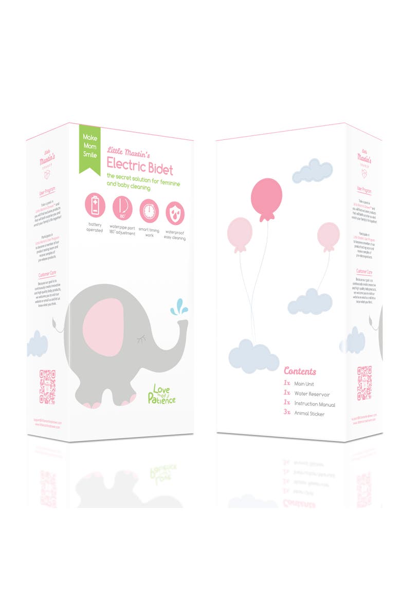 Little Martin's Portable Electric Travel Bidet, Alternate, color, Multicolored