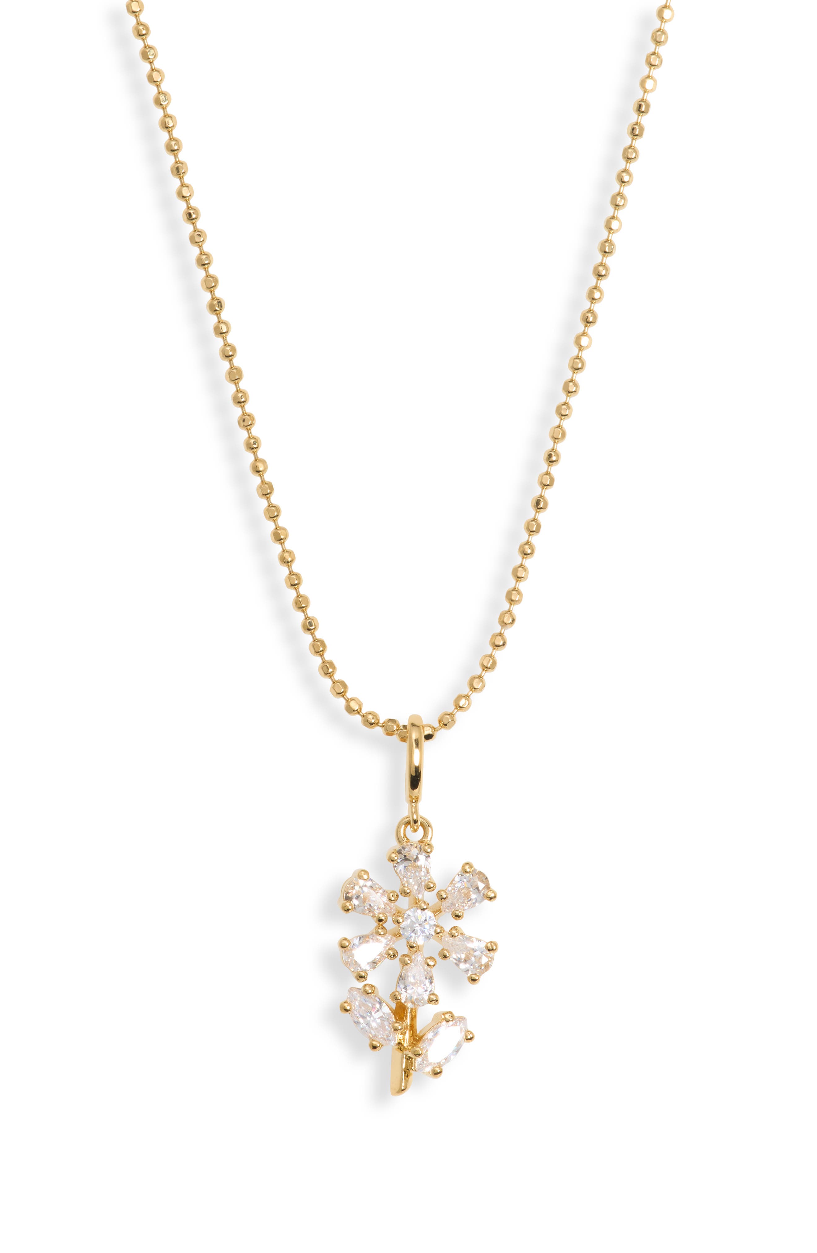 Flower Pendant Necklace