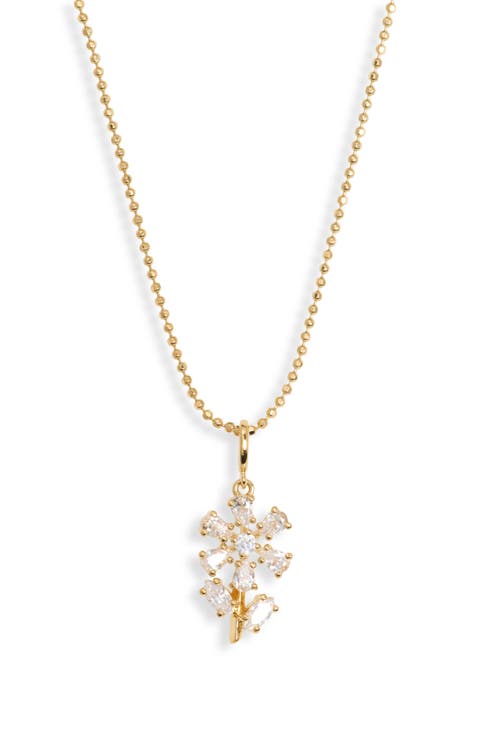Flower Pendant Necklace