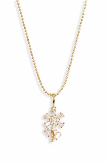 Flower Pendant Necklace
