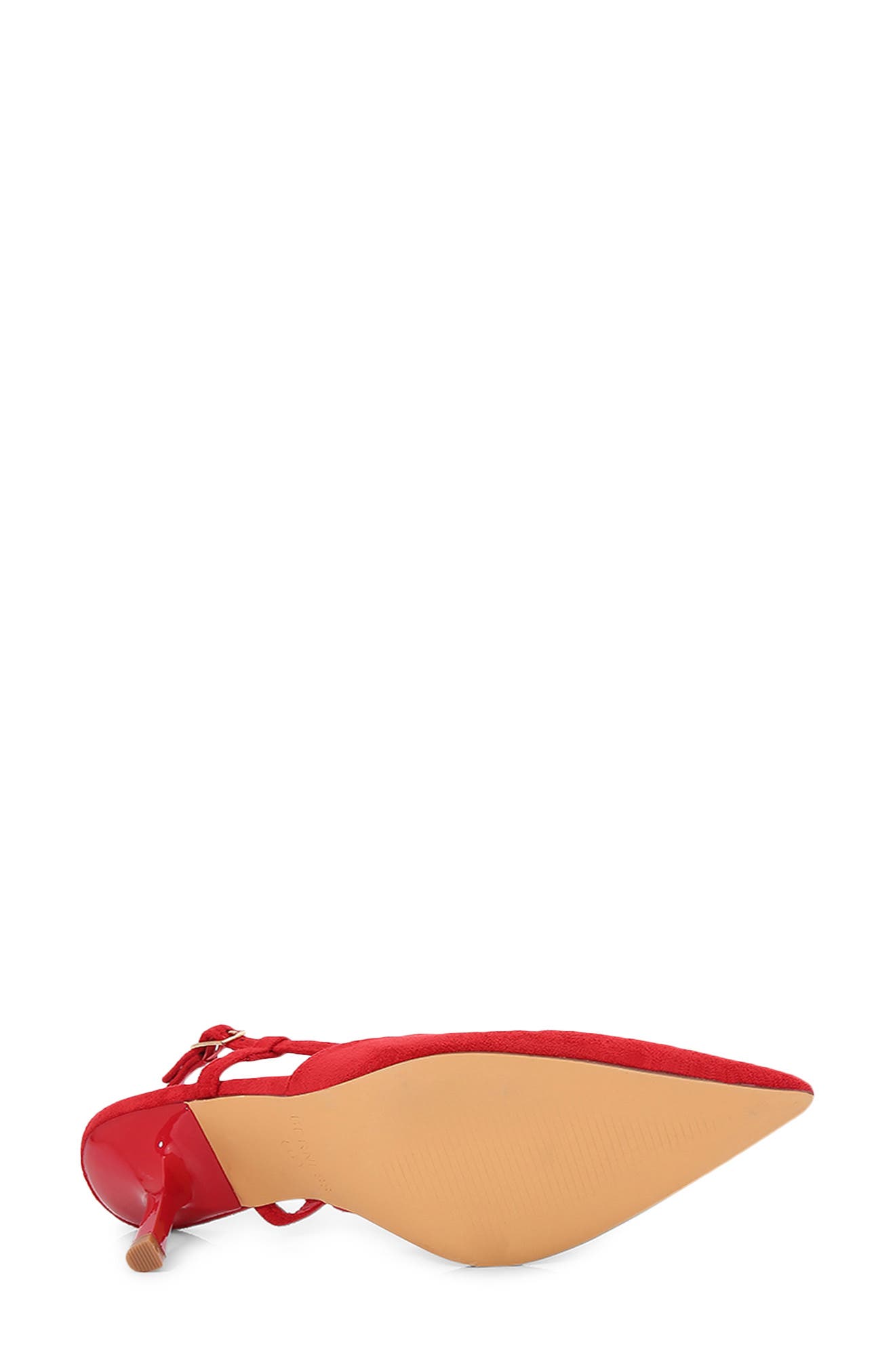 Slingback Pump, Alternate, color, RED