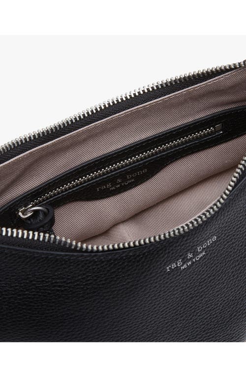 Rag & Bone Alix Leather Crossbody Bag In Black