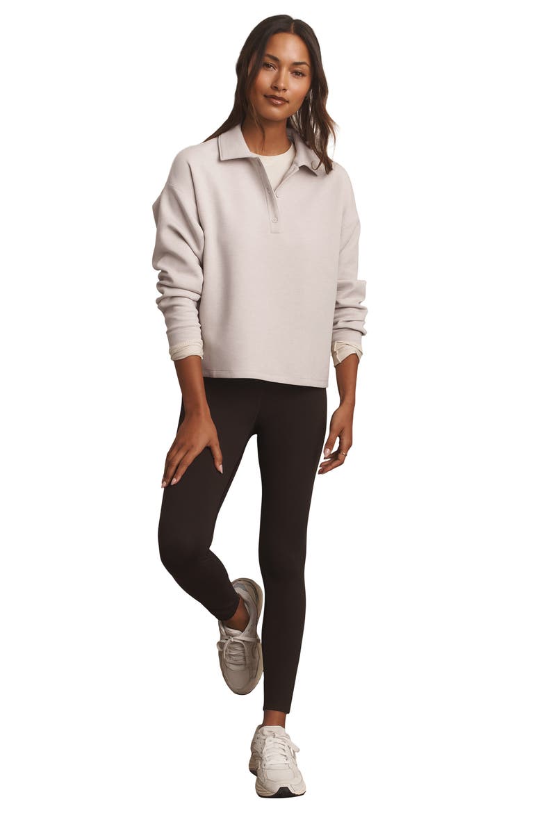 Dreamglow Polo Sweatshirt, Alternate, color, SAND