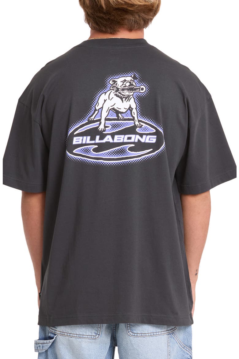 Bad Dog Graphic Tee, Alternate, color, WASHED BLACK