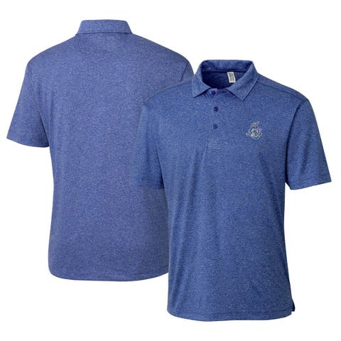 Men's Cutter & Buck  Heather Royal Hartford Yard Goats  Clique Charge Active Polo