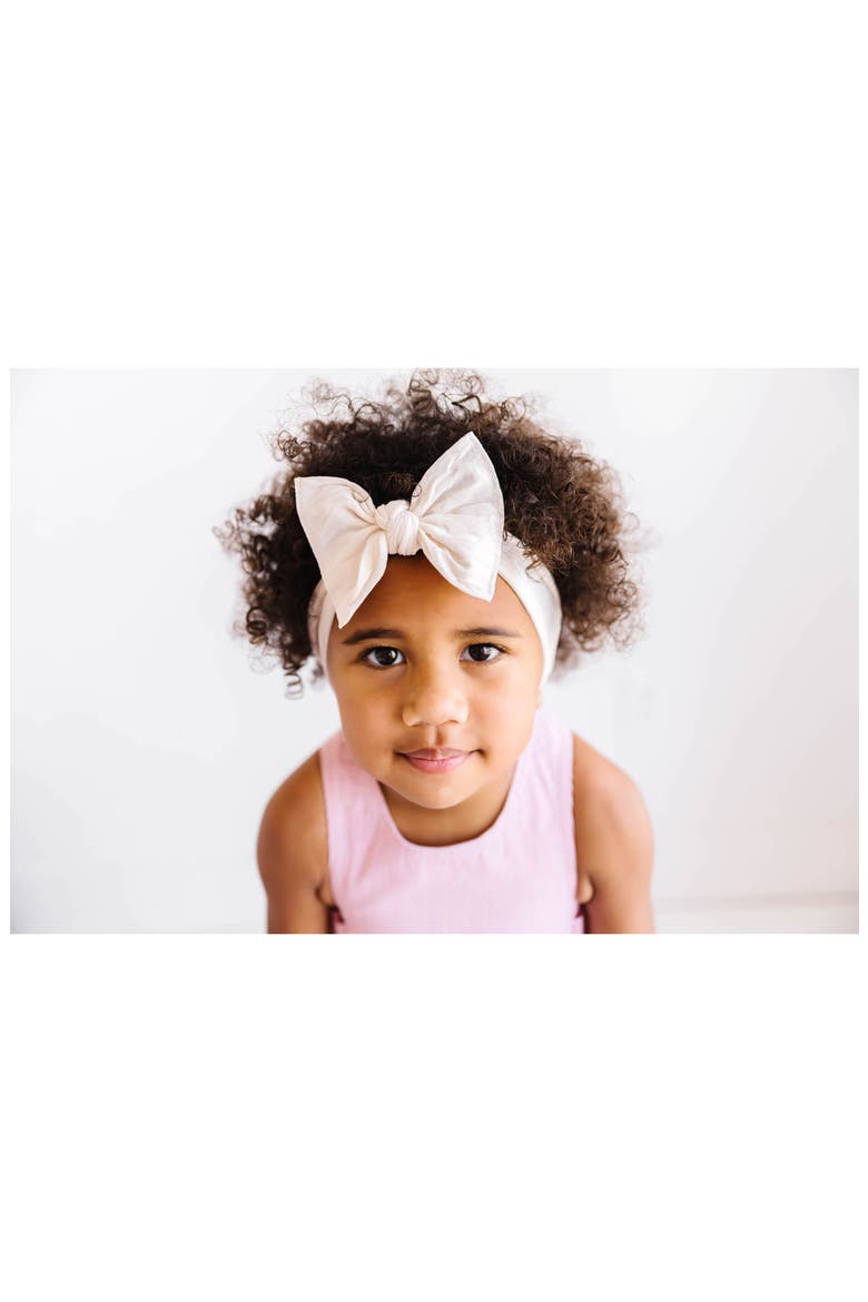 3-Pack Bow Stretch Headband, Alternate, color, OAK/ SAGE/ OATMEAL