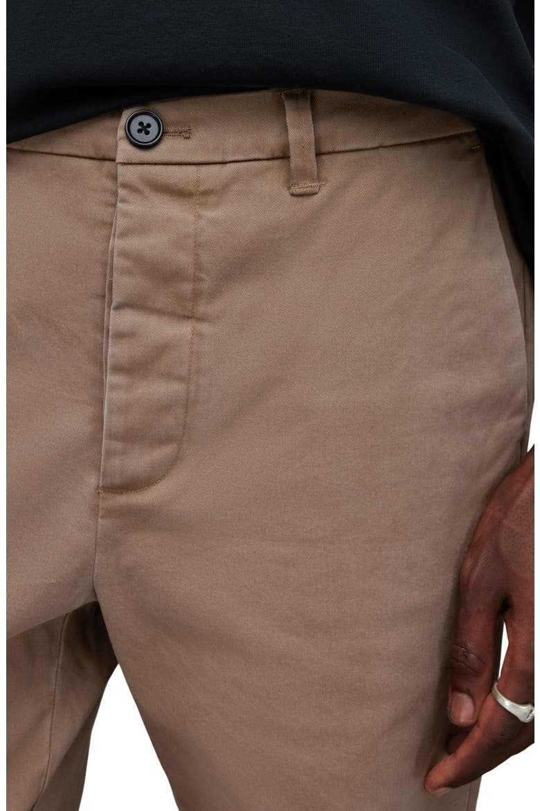 Walde Stretch Cotton Chinos, Alternate, color, MOORLAND BROWN