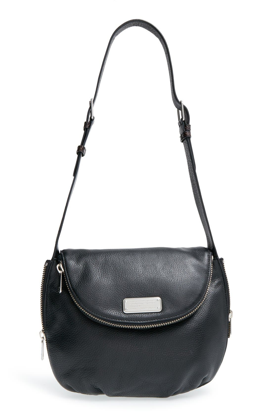 MARC BY MARC JACOBS 'New Q - Zippers Natasha' Crossbody Bag, Main, color, BLACK MULTI