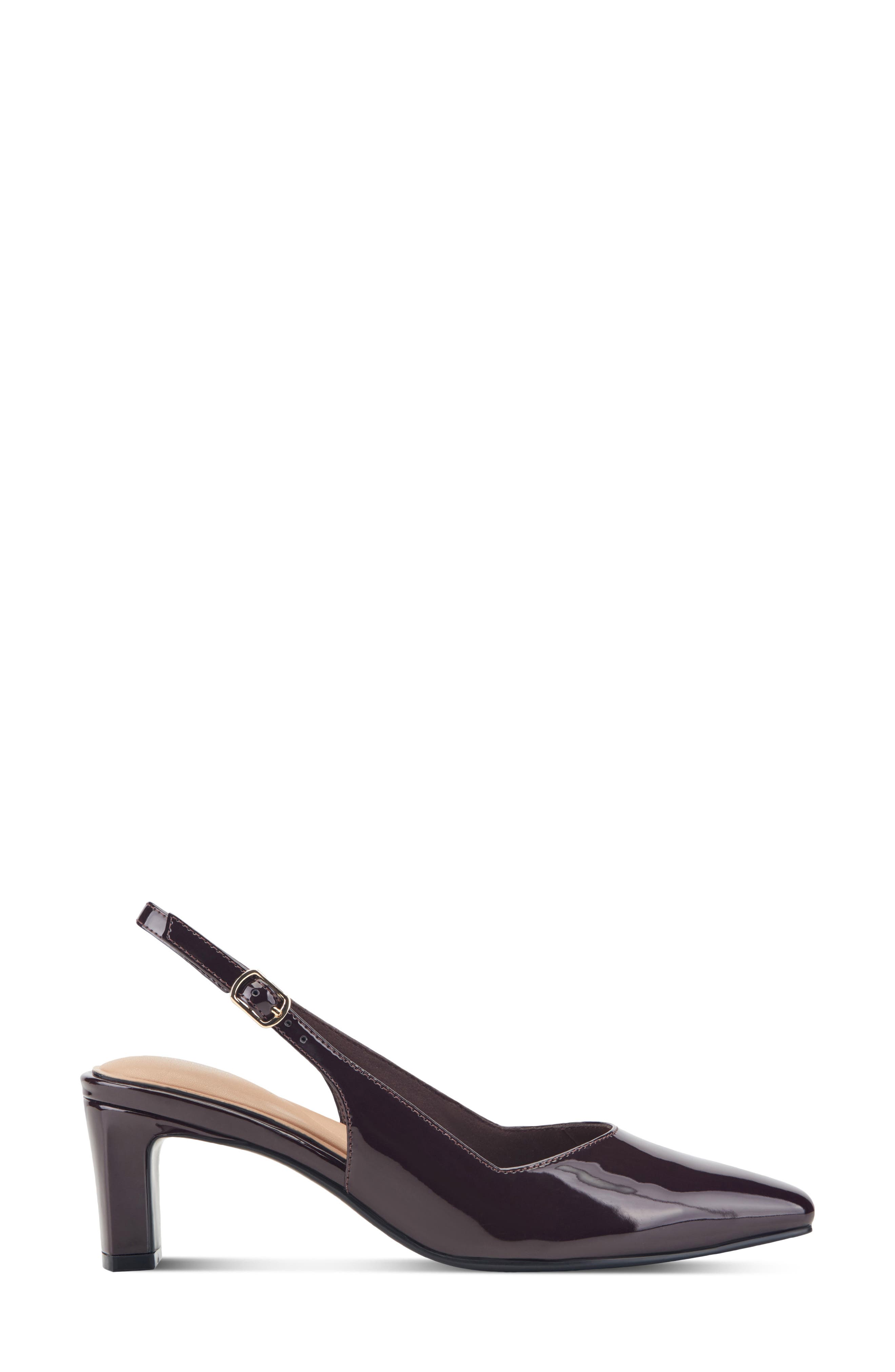 Rockport Mayla Total Motion Slingback Pump, Alternate, color, Dark Red