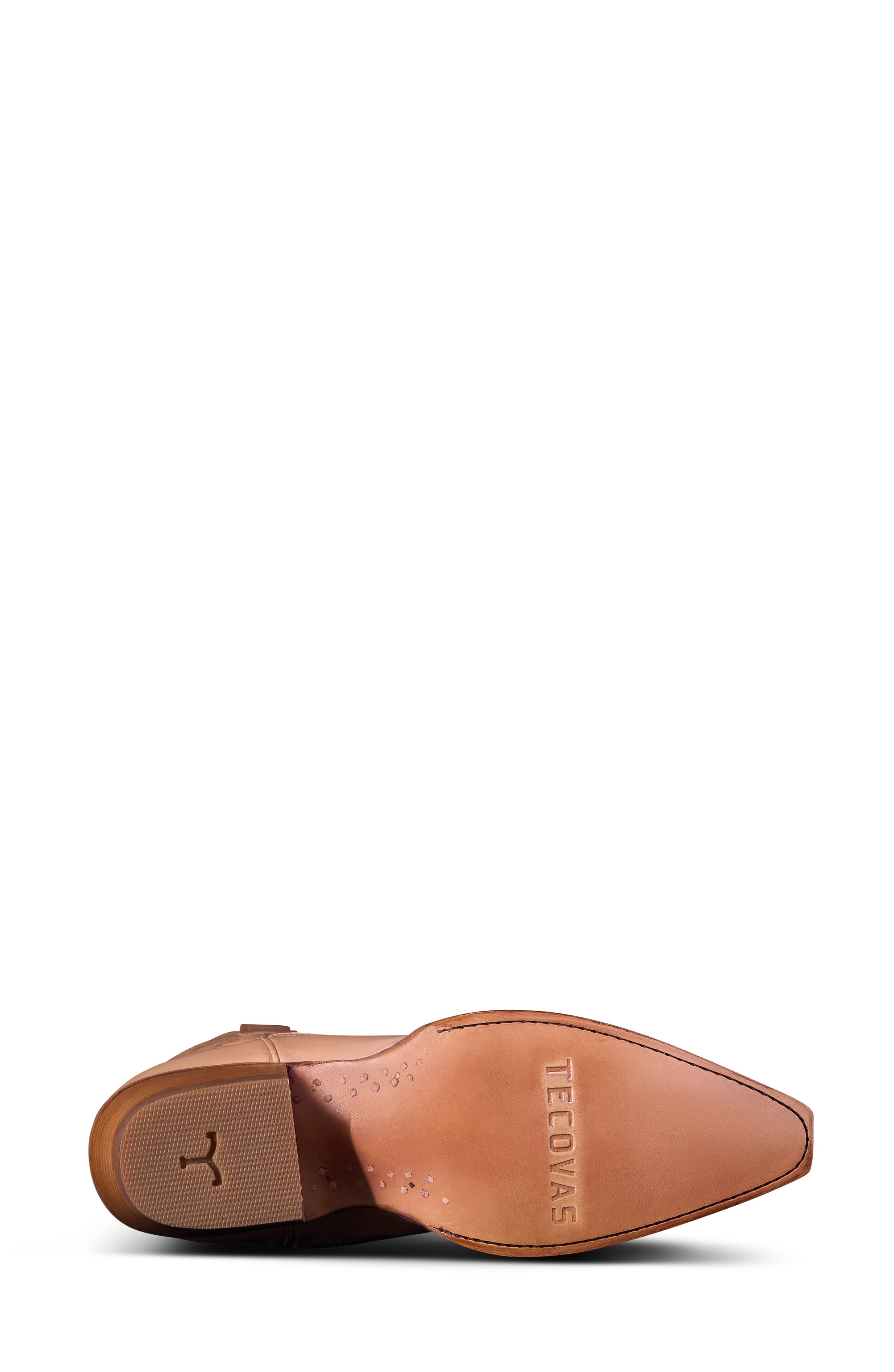 Tecovas The Annie Hearts Western Boot, Alternate, color, Rose Gold
