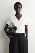 COS Cotton V-Neck T-Shirt