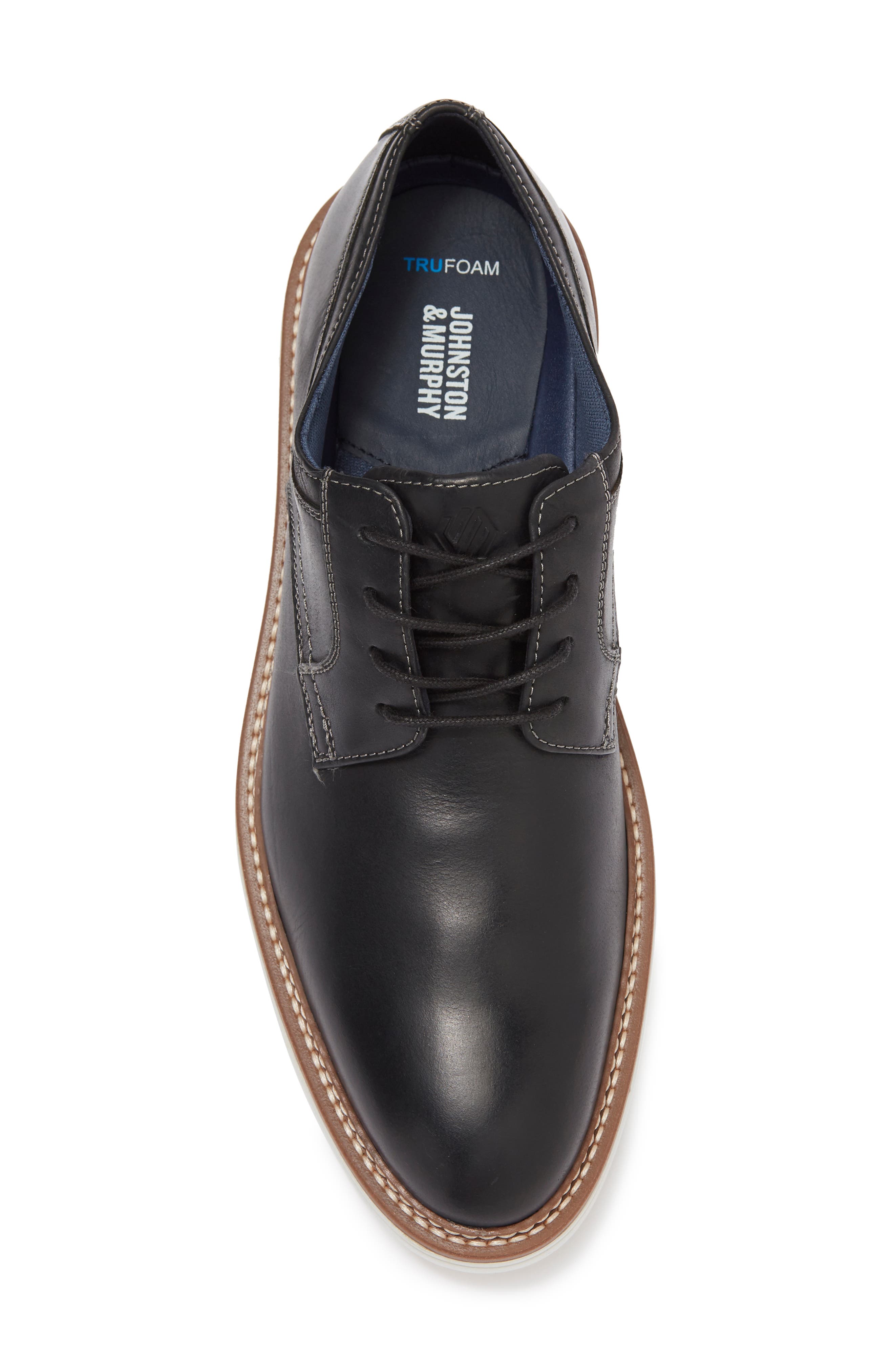 Johnston & Murphy Cason Plain Toe Derby, Alternate, color, 