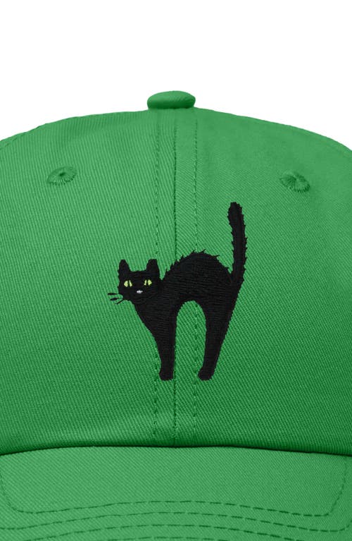 DALIX DALIX BLACK CAT EMBROIDERED CASUAL HAT 