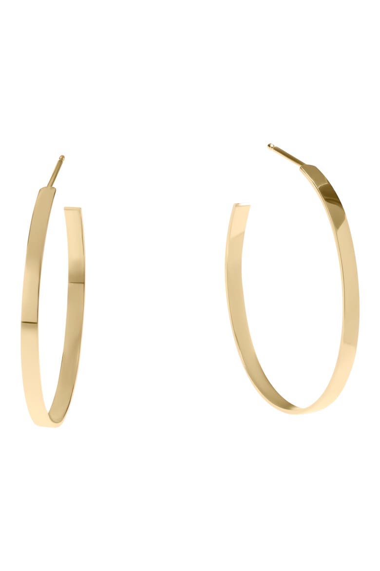 30mm Sunrise Hoops, Main, color, YELLOW