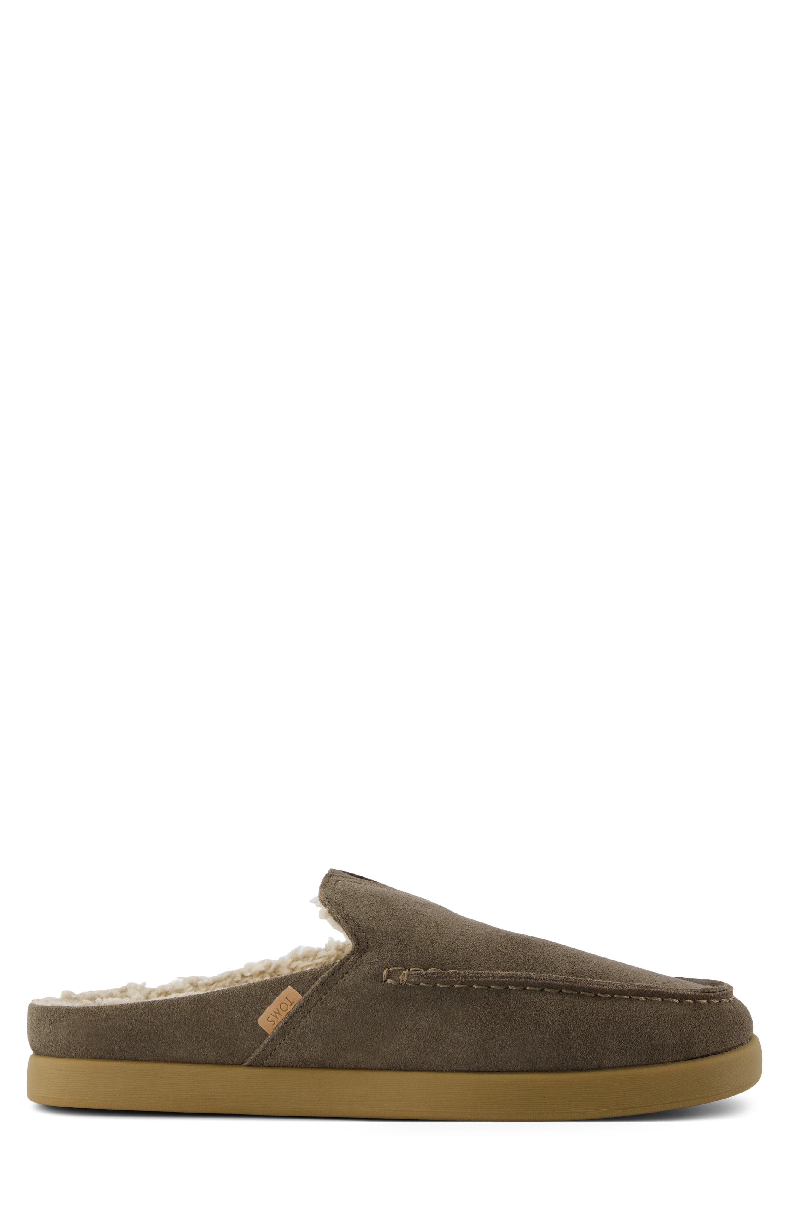 Alonso Fleece Lined Mule, Alternate, color, OLIVE