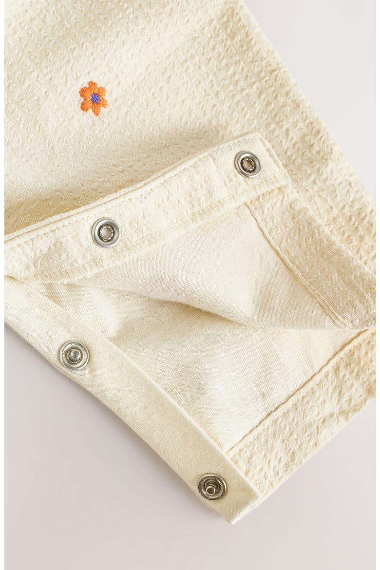 Embroidered Romper, Alternate, color, WHITE