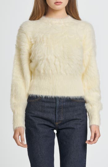 WAYF WAYF KIMIA FUZZY SWEATER 