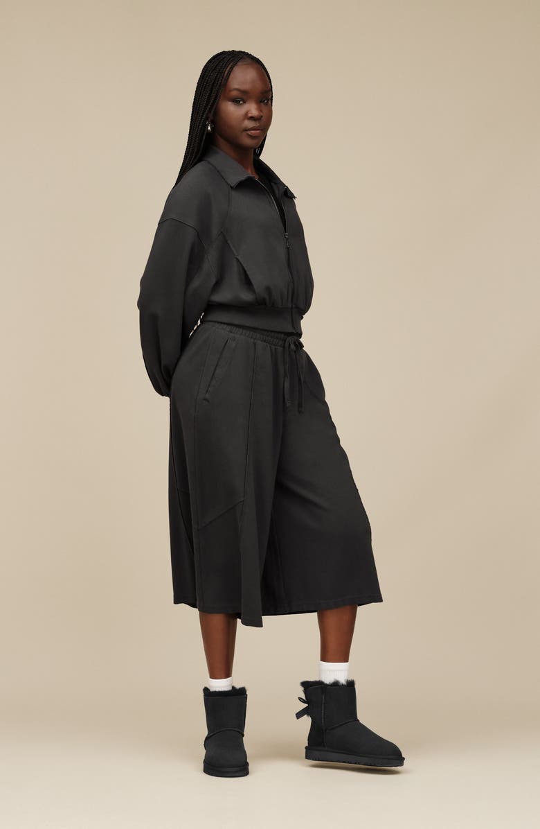 UGG<sup>®</sup> Mini Bailey Bow II Genuine Shearling Bootie, Alternate, color,