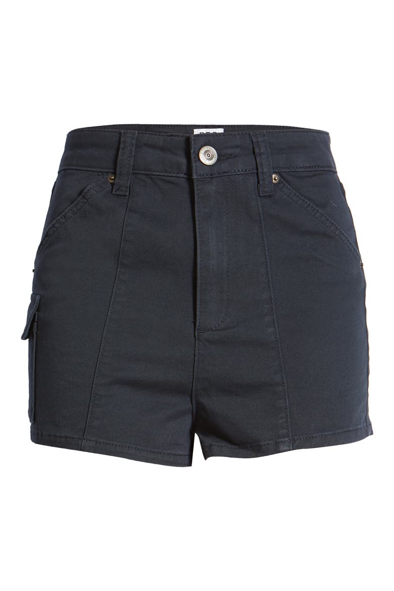 Cargo Hot Pants, Alternate, color, NAVY
