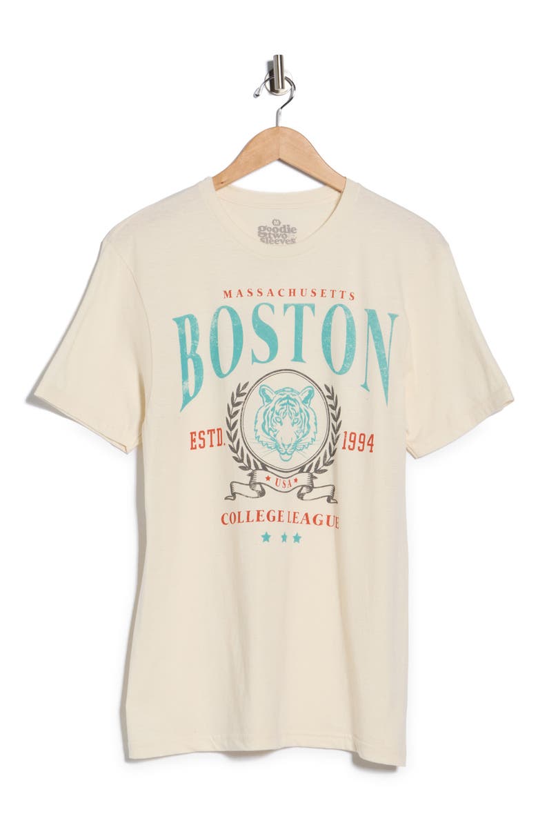 Goodie Two Sleeves Boston 1994 Cotton Graphic T-Shirt, Alternate, color, Natural