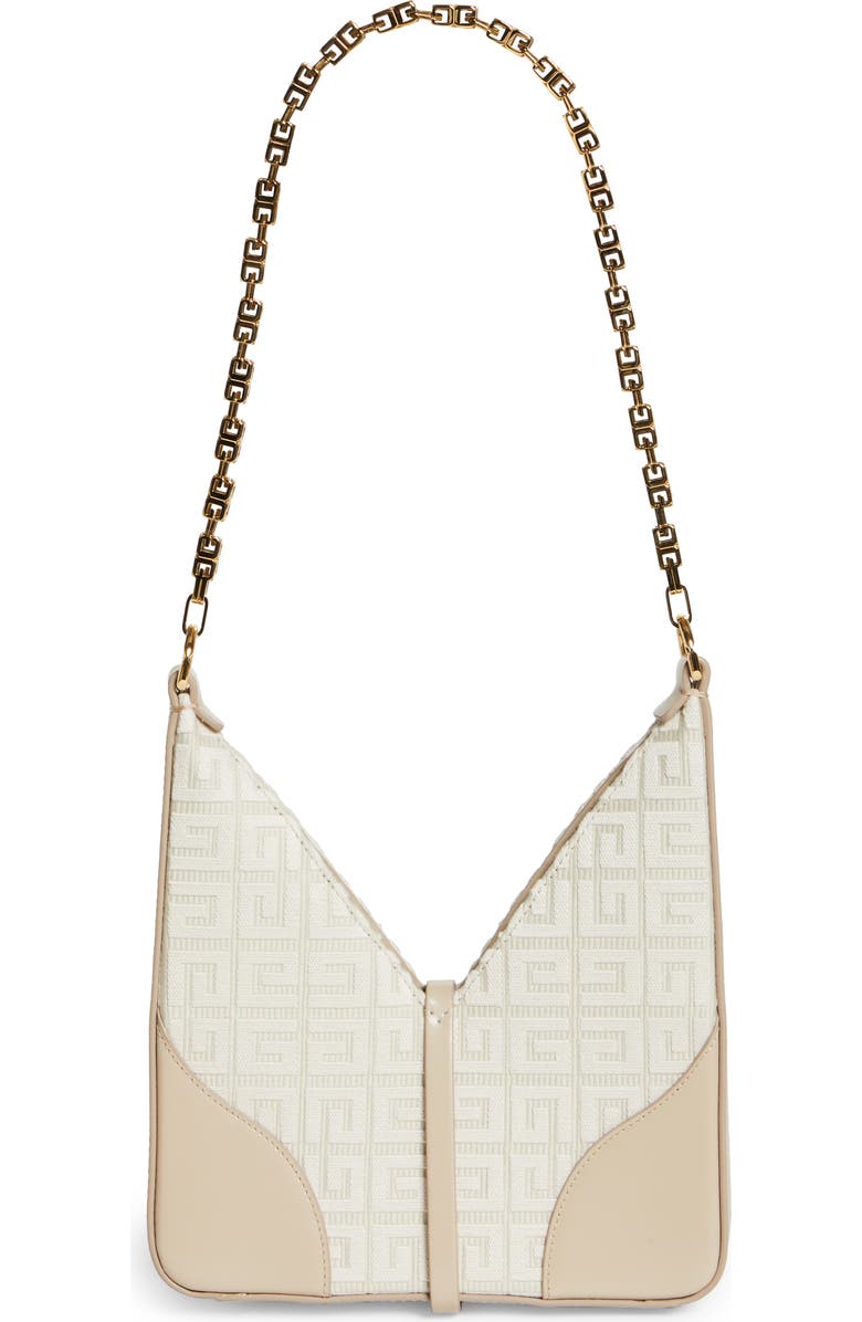 Givenchy Mini Cut Out 4G Canvas Crossbody Bag, Alternate, color,