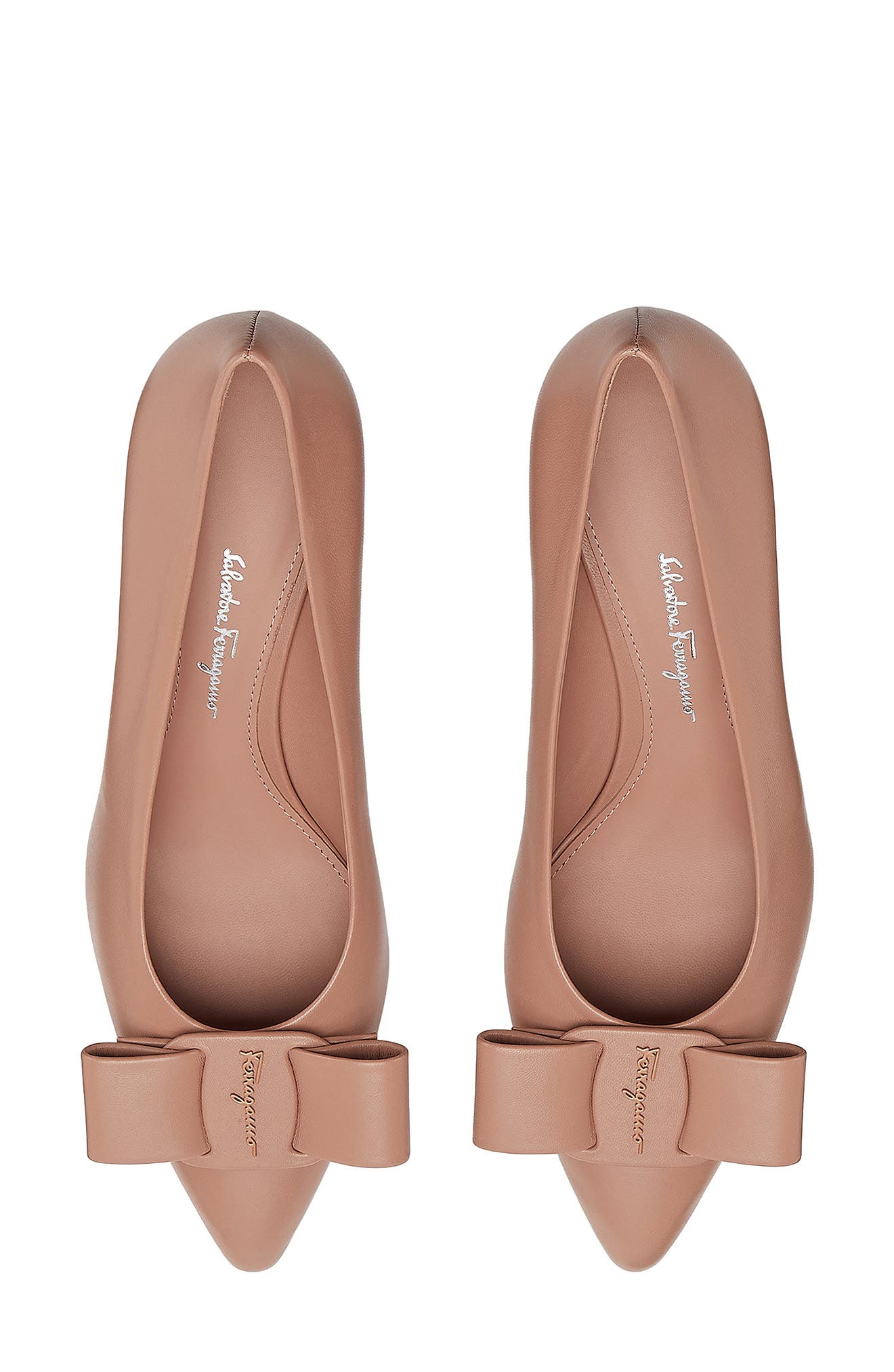 Viva Bow Pointed Toe Pump, Alternate, color, NEW BLUSH