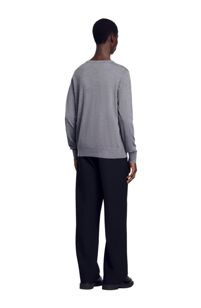 SANDRO Fine knit sweater, Alternate, color, 