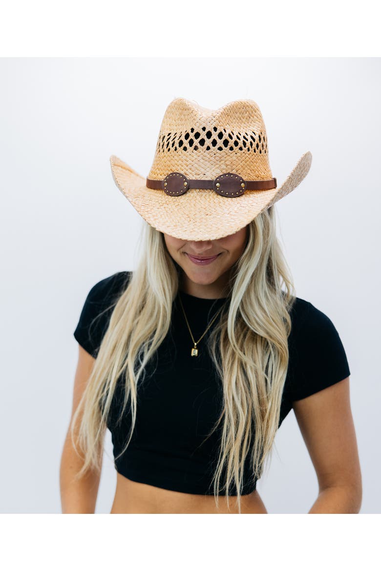 Leo Straw Drifter, Alternate, color, NATURAL