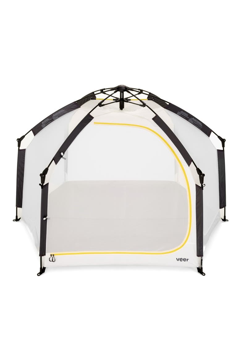 Basecamp XL Mesh Sun Shade, Alternate, color, GRAY/ WHITE