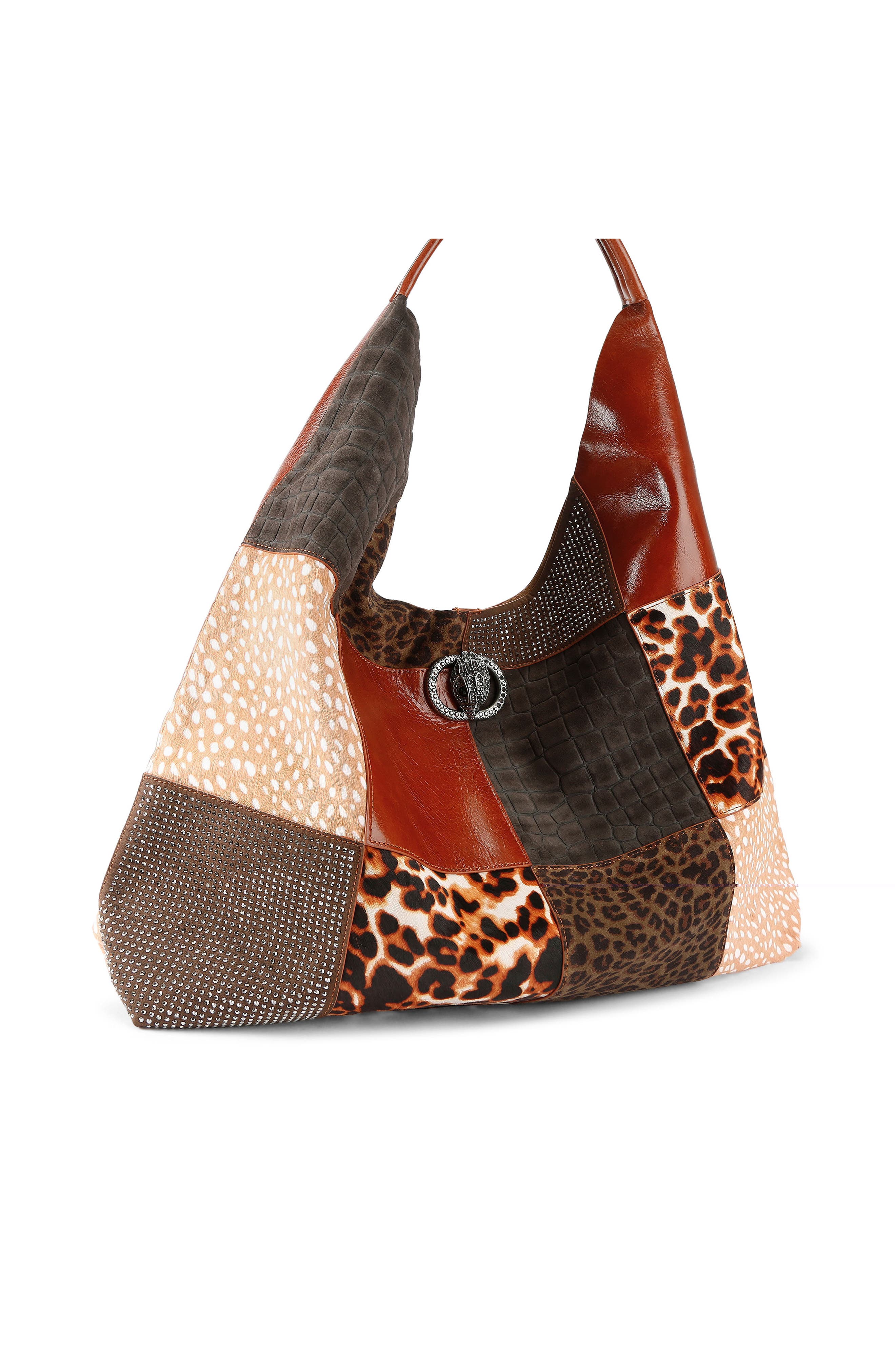 Large Chelsea Hobo Bag, Alternate, color, BROWN/ OTH
