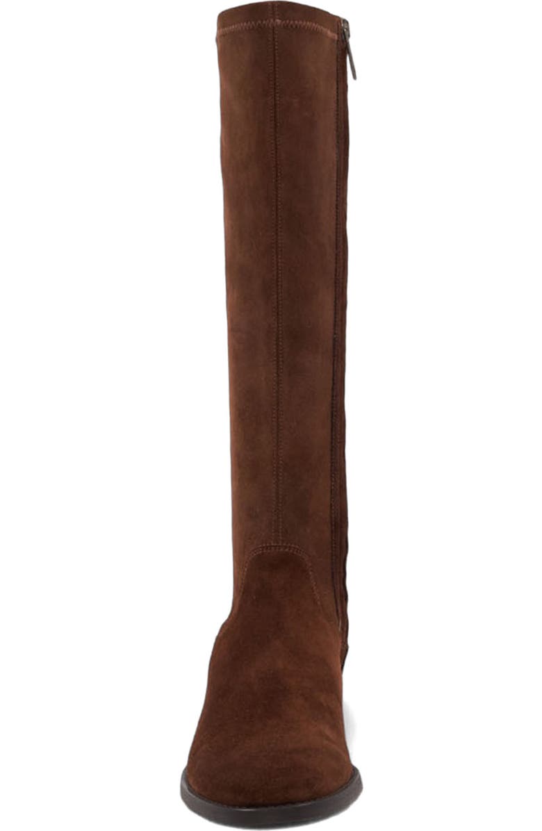 Aquatalia Sabrena Weatherproof Knee High Boot, Alternate, color, Brandy Suede
