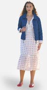 Yumi Chambray Quilted Jacket
