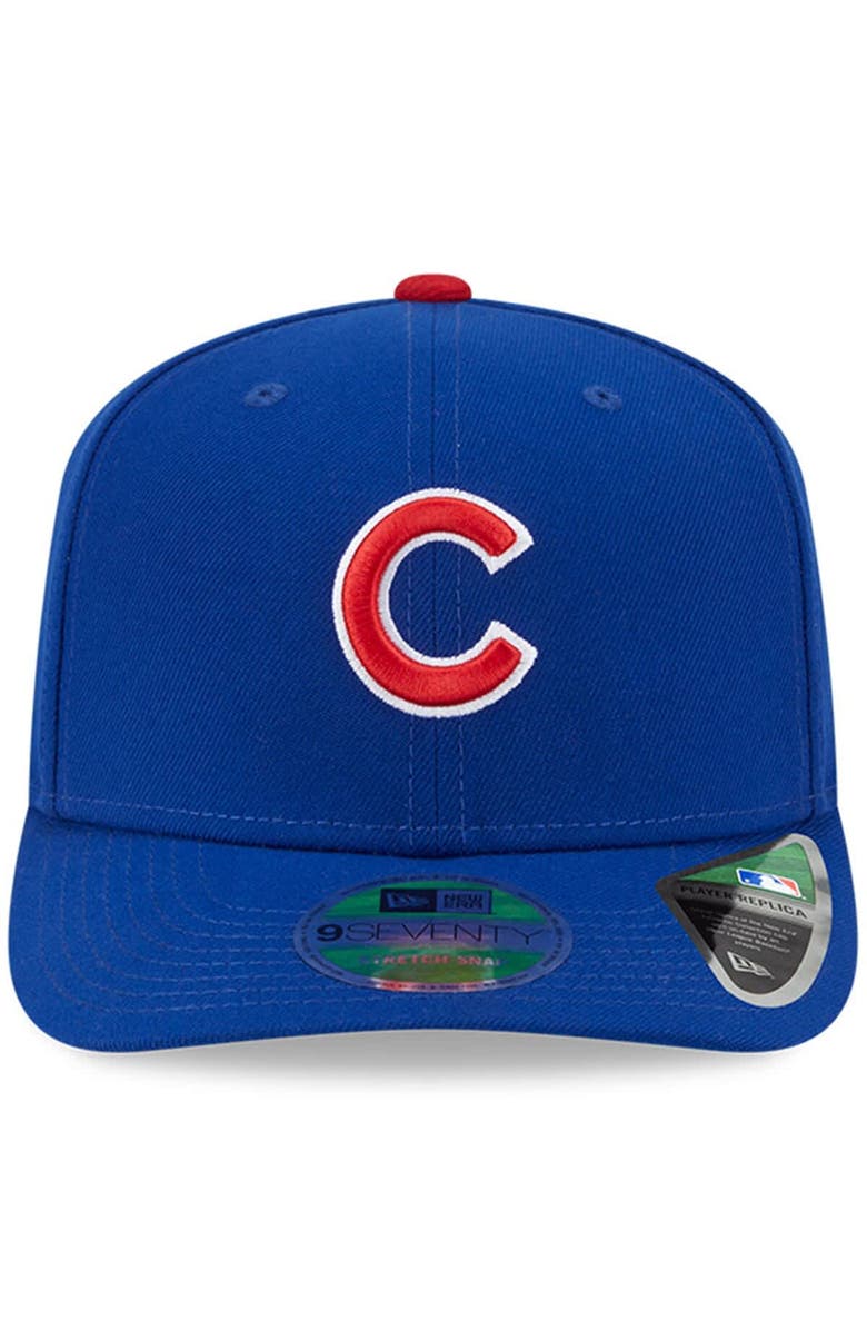 New Era Men's New Era Royal Chicago Cubs Player Replica 9SEVENTY Adjustable Hat, Alternate, color, Royal