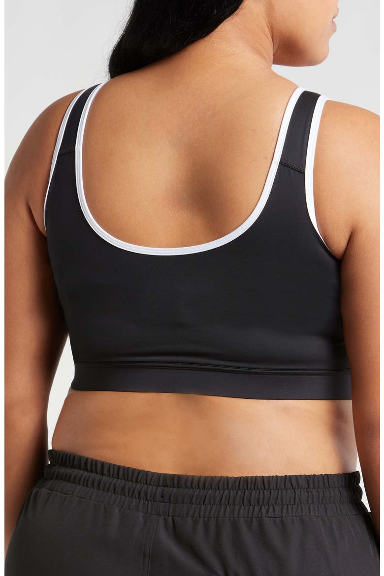 Sport Bikini Top, Alternate, color, BLACK NOVELTY