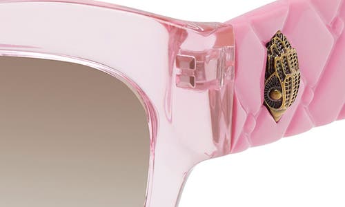 Kurt Geiger London 53mm Cat Eye Sunglasses In Pink