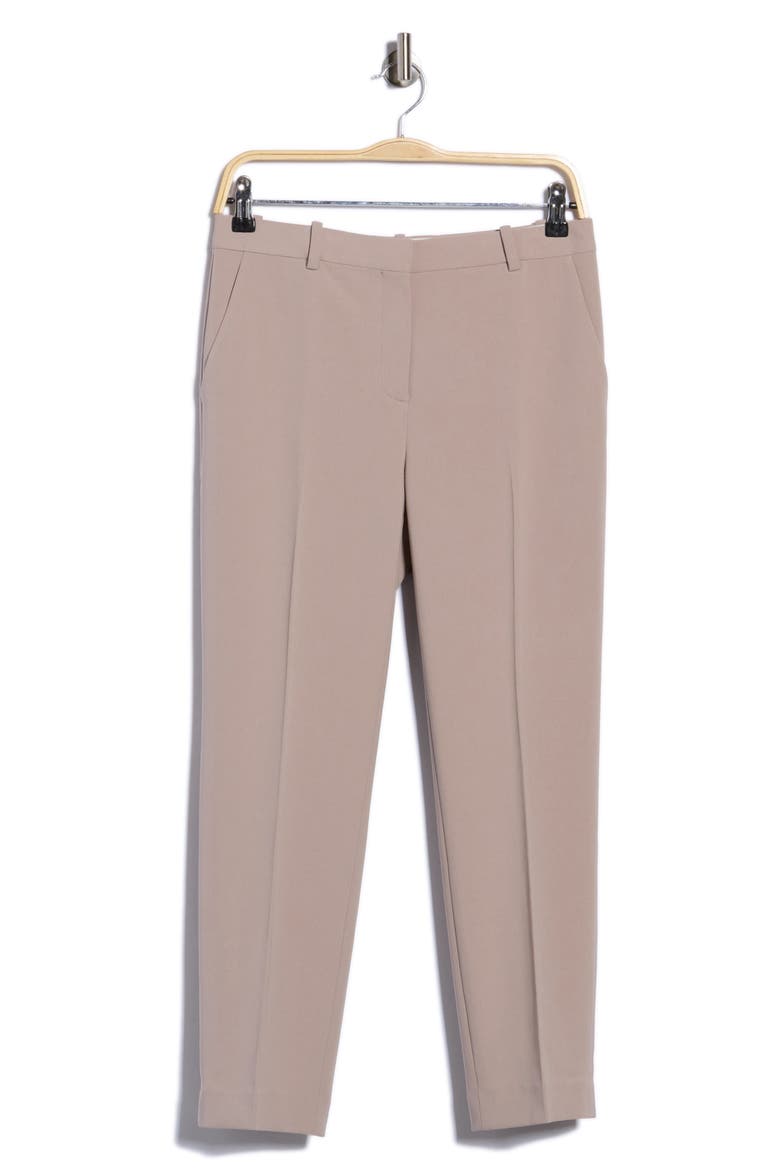Treeca 4 Admiral Slim Fit Crepe Crop Pants, Main, color, STUCCO