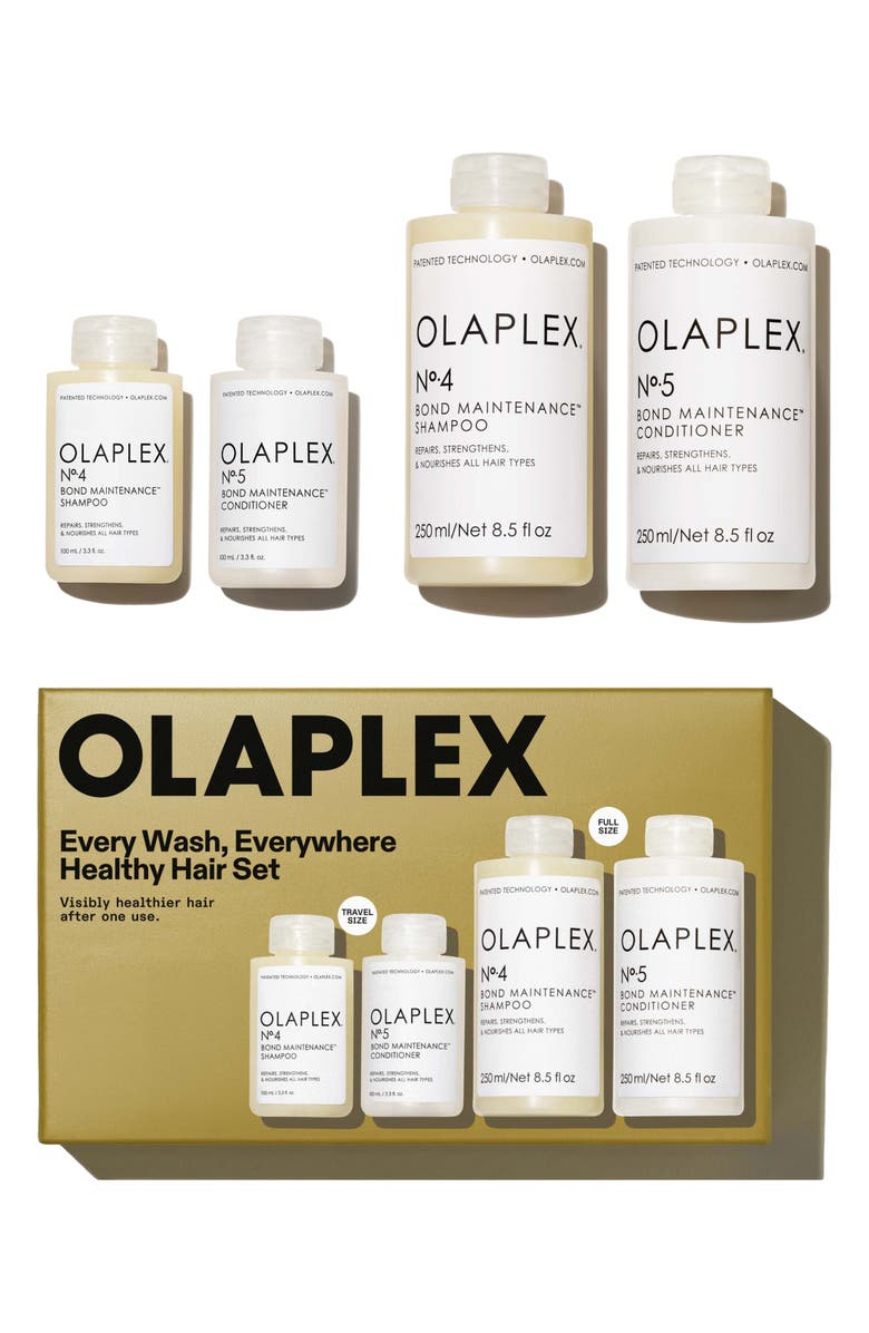 Olaplex Every Wash, Everywhere Healthy Hair Set $96 Value, Main, color,