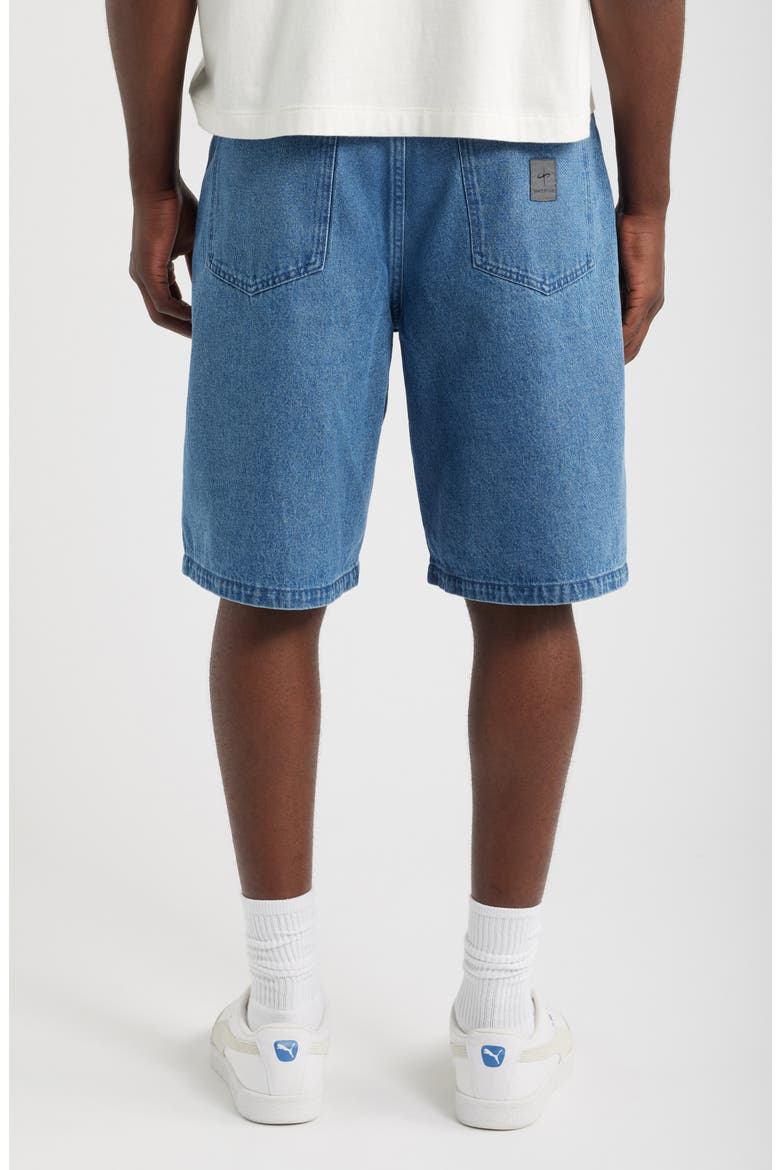 Jagger Denim Shorts, Alternate, color, INDIGO STONE RINSE