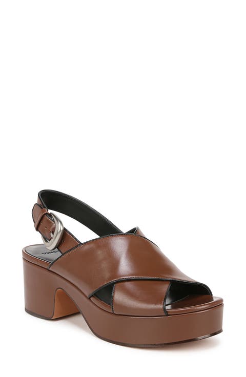 Marlene Slingback Platform Sandal (Women)