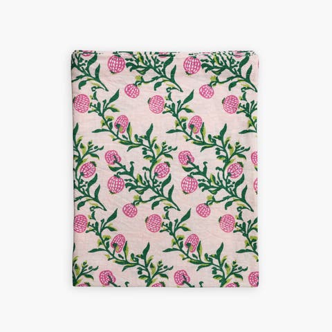 Rasa - Pure Linen Hand-Printed Table Runner