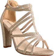 Touch Ups Rhyan Glitter Cage Sandal