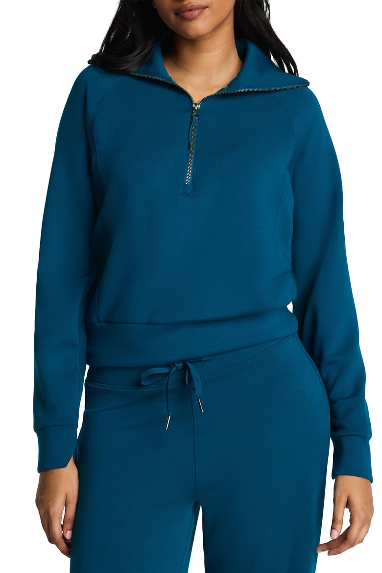 AirEssentials Half Zip Sweatshirt, Main, color, DEEP COVE